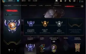 Conta LOL Diamante 2