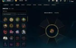 Conta platina 4 com 31 Champs e 3 Skins + 8 Fragmentos