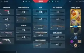 Conta Valorant Diamante 3 com skins