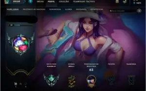 Vendo conta no League of Legends