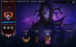 Conta LoL lv 320 2 Skins Ultimate