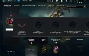 Ferro 2 com 22 Champs e 6 Skins