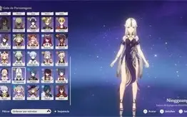 PS5/PS4 CONTA GENSHIN IMPACT RANK 59 COM 16 PERSONAGENS 5 *