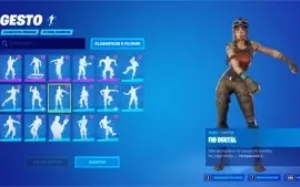 CONTA FORTNITE RENEGADE RAIDER E CAVALEIRO NEGRO