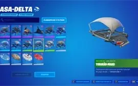 CONTA FORTNITE RENEGADE RAIDER E CAVALEIRO NEGRO