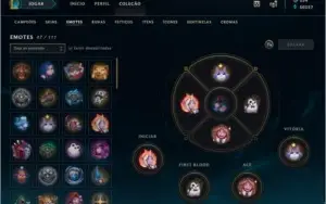 Conta Colecionador League of Legends