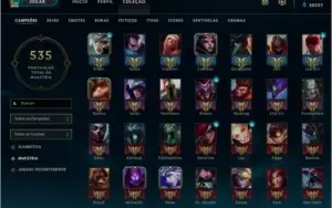 Conta Colecionador League of Legends