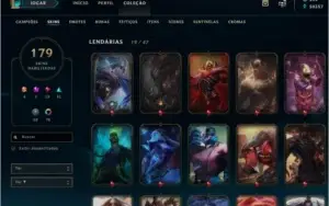 Conta Colecionador League of Legends