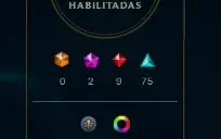 Conta LOL ex mestre/diamante1 S2023 130skins