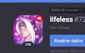 Conta LOL ex mestre/diamante1 S2023 130skins