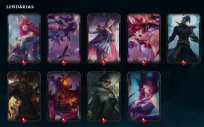 Conta LOL ex mestre/diamante1 S2023 130skins