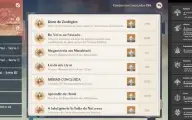 Conta AR 46 com Nahida C1, Oração, Mona, Keqing, 140 + tiros