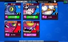 Conta de brow stars