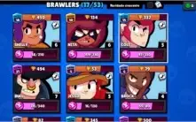 Conta de brow stars