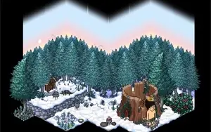 Pack Habitat Bosque do Nevado - Habbo