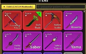 Conta Blox Fruits  ( Full Gamepass + Perma Fruits) 30K Robux