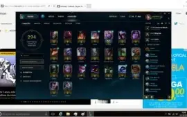 conta lol,ouro 5 na solo,MUITAS RUNAS!!!,79 champs,19 skins