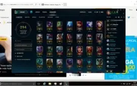 conta lol,ouro 5 na solo,MUITAS RUNAS!!!,79 champs,19 skins