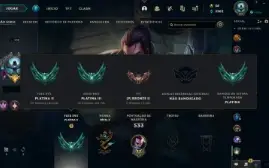 Conta de LOL e Valorant com skins em ambas!