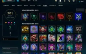 Conta de LOL e Valorant com skins em ambas!