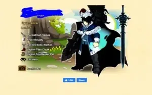 Conta aqw 11 anos + 600 AC's lvl 51
