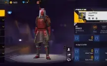 Conta ff lv5 com samurai oni