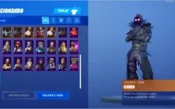 CONTA FORTNITE: VARIAS SKINS + 1200 VBUCKS + SALVE O MUNDO