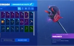 CONTA FORTNITE: VARIAS SKINS + 1200 VBUCKS + SALVE O MUNDO