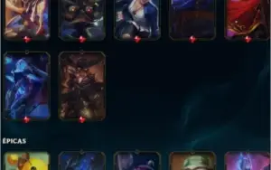 Conta 157 skins platina + 8k de rp 250 reais