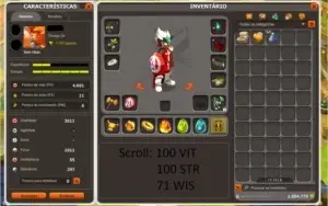 CONTA DOFUS IOP 223 FULL SET STR