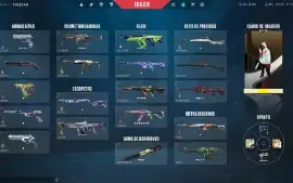 conta lol/valorant com bastante skin