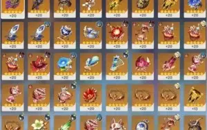AR 55 Yae Miko, Shogun Raiden, Hutao, Venti, Diluc e Qiqi