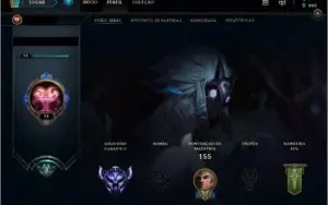 CONTA LOL DIAMANTE 4
