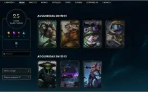 Conta Gold 2 com $150 em skins