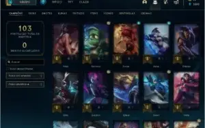 Conta Platina I League of Legends, mmr ruim, level 49