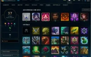 Conta Platina I League of Legends, mmr ruim, level 49