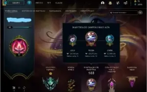 Conta Platina I League of Legends, mmr ruim, level 49