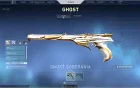 Conta valorant pronta para rank com faca e skin de ghost