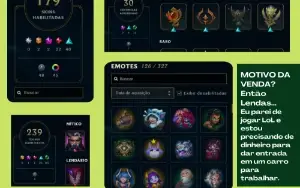 Conta do LOL (179 SKINS)