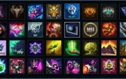 Conta Ouro 3 54 Campeões nivel 64  Riven Emissaria e mais.