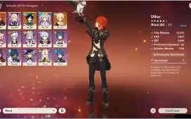 Genshin Impact AR45 Diluc + Venti