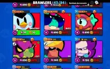 Conta brawl stars com 3 lendários e skins lendária do dyna