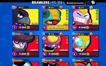 Conta brawl stars com 3 lendários e skins lendária do dyna