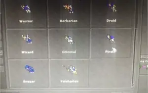 Knight lv 206 em Calmera NowPvP + Druid lv 84 e outras lowlv