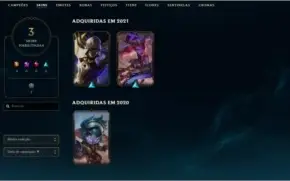 Conta League of Legends Diamond 2