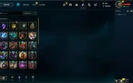 CONTA LOL LEAGUE OF LEGENDS 560 SKINS