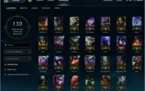 CONTA LOL NÍVEL 31 UNRANKED - 48 CAMPEOES - 20 SKINS