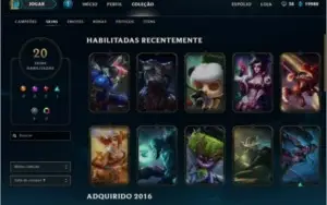 CONTA LOL NÍVEL 31 UNRANKED - 48 CAMPEOES - 20 SKINS