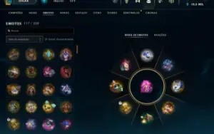 Conta De Lol Lvl 200+, 100+ Skins