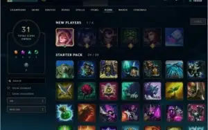 Conta Lol lvl 26 Unranked capsulas intactas